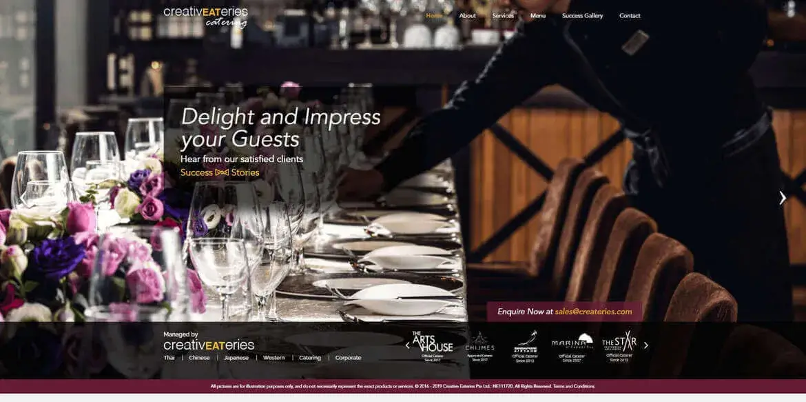 CreativeEateries Catering Order System